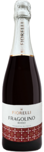 Алкогольний напій на основі вина Fiorelli Fragolino Rosso ігристе червоне 0.75л