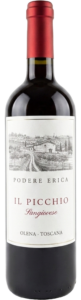 Podere Erica Il Picchio 2016 Toscana Sangiovese IGT вино красное 0.75л