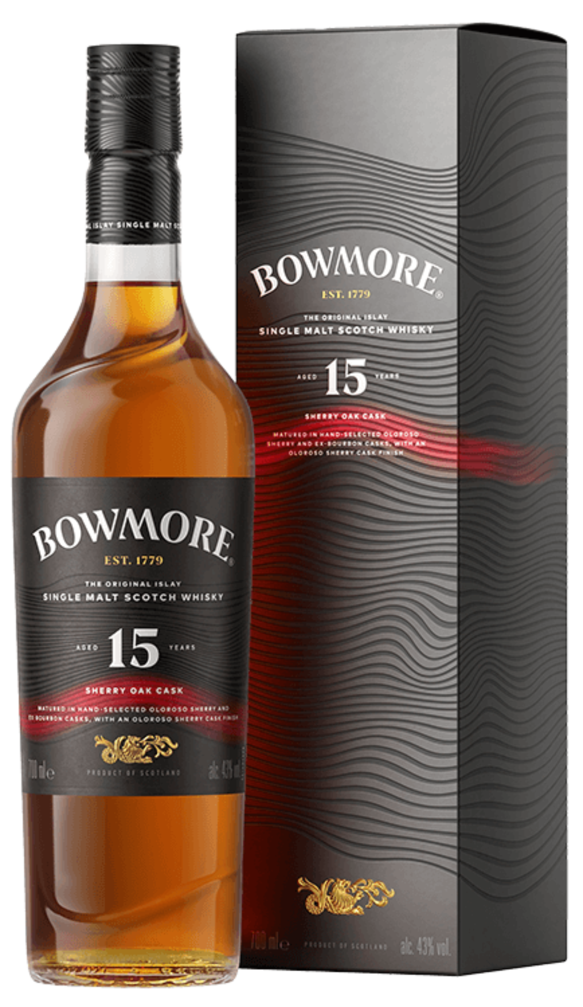 Bowmore 15 YO віскі односолодовий 0.7л 1 Bowmore 15 YO віскі односолодовий 0.7л