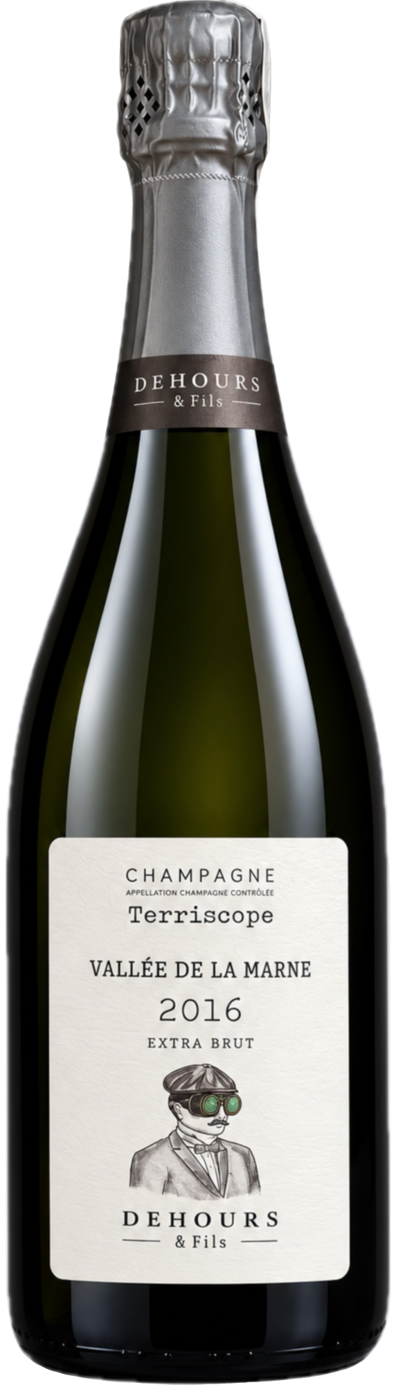Champagne Dehours Terriscope V. de la Marne Extra Brut 2016 шампанське біле 0.75л