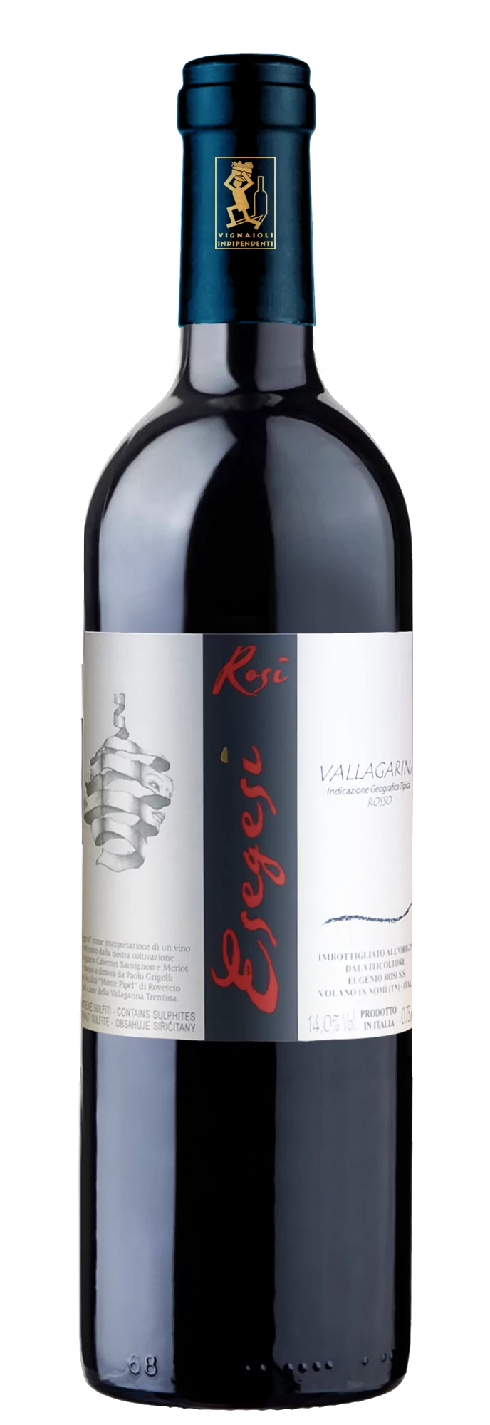 Eugenio Rosi Vallagarina Rosso Esegesi IGT 2021 вино красное 0.75л 1 Eugenio Rosi Vallagarina Rosso Esegesi IGT 2021 вино красное 0.75л