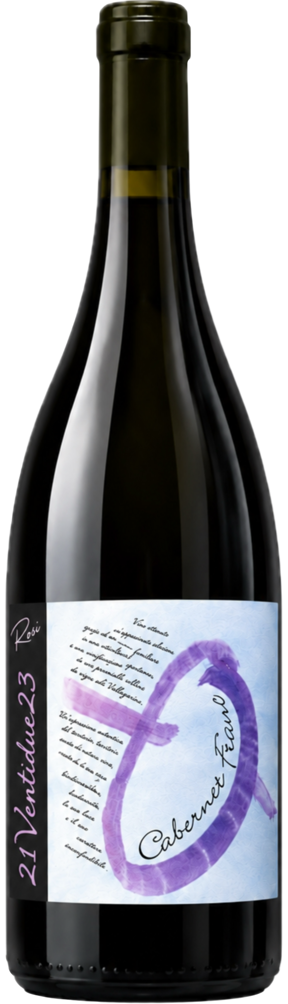 Eugenio Rosi Vallagarina Cabernet Franc 21Ventidue23 IGT 2022 вино красное 0.75л 1 Eugenio Rosi Vallagarina Cabernet Franc 21Ventidue23 IGT 2022 вино красное 0.75л