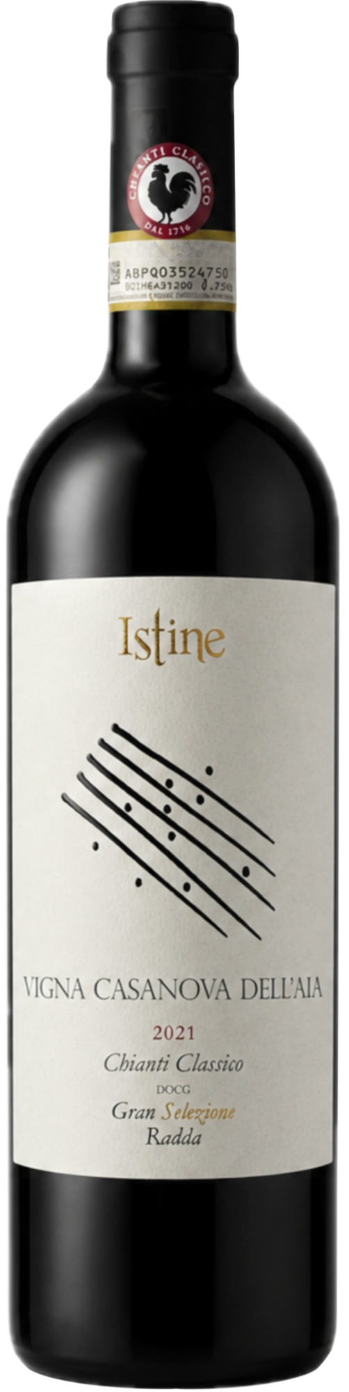 Istine Vigna Casanova dell`Aia Chianti Classico Gran Selezione DOCG 2021 вино червоне 0.75л 1 Istine Vigna Casanova dell`Aia Chianti Classico Gran Selezione DOCG 2021 вино червоне 0.75л